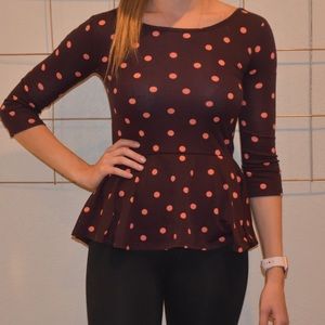 Polka dot shirt